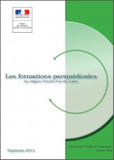 Formations paramédicales - diplômés 2014 en région Centre-Val de Loire