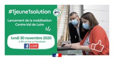 #1jeune1solution : Mobilisation le 30 novembre 2020 des entreprises en Centre-Val de Loire 