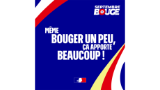 Septembre bouge, le nouveau rendez-vous de la rentrée dédié à l'activité physique et sportive