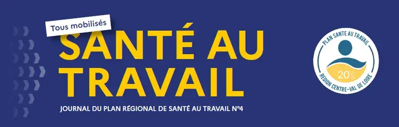 Bandeau "tous mobilisés pour la santé au travail"