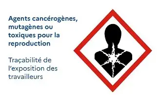 Logo Agents cancérogènes, mutagènes ou toxiques pour la reproduction (CMR) : Traçabilité de l’exposition des travailleurs
